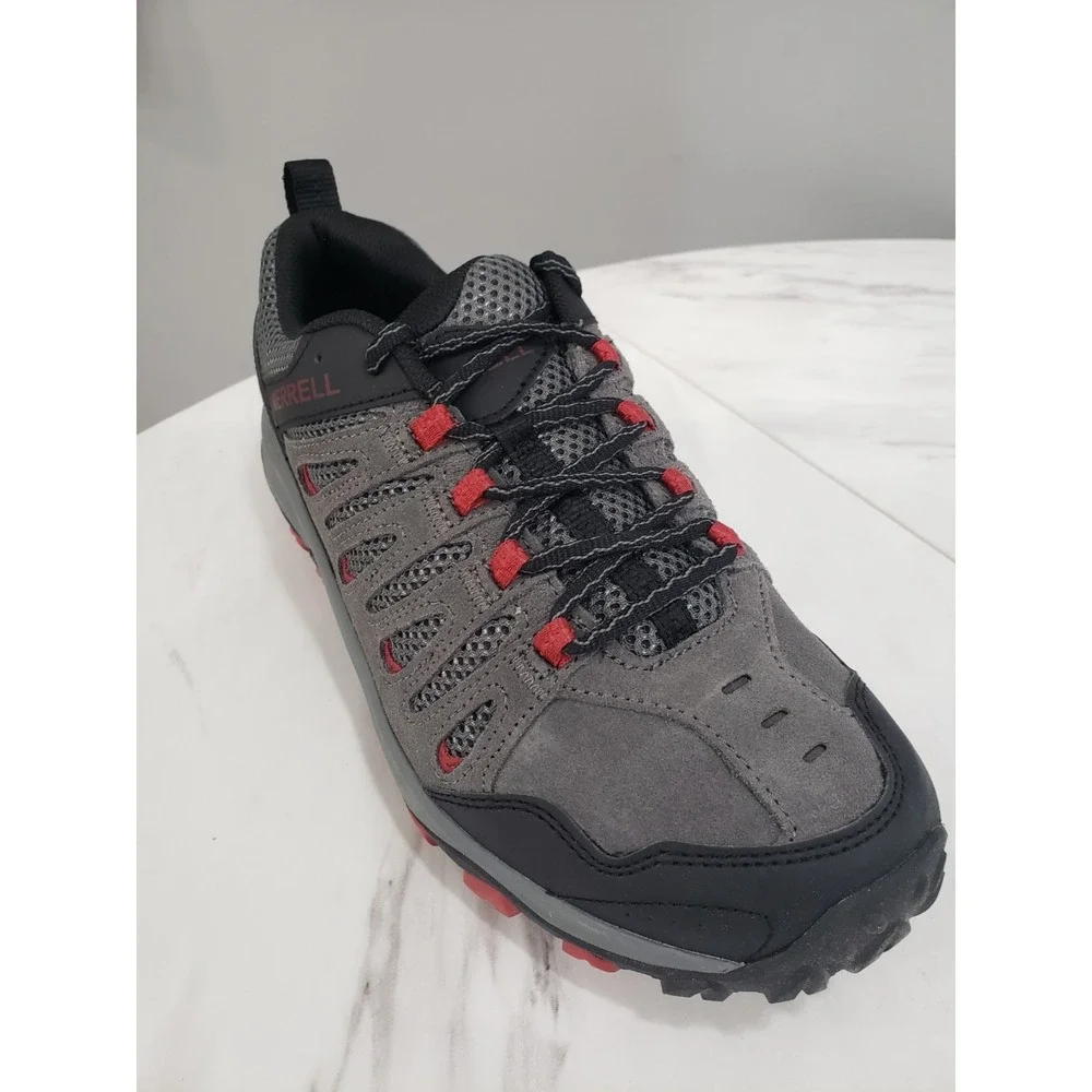 NEW NO BOX 10 WIDE Merrell Crosslander 3 Hiking Shoes Granite Gray Trail J135675